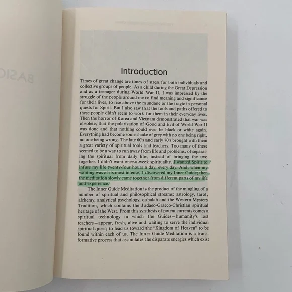 🌹New Listing🌹GUC The Inner Guide Meditation - Book by Edwin C. Steinbrecher - Picture 5 of 5